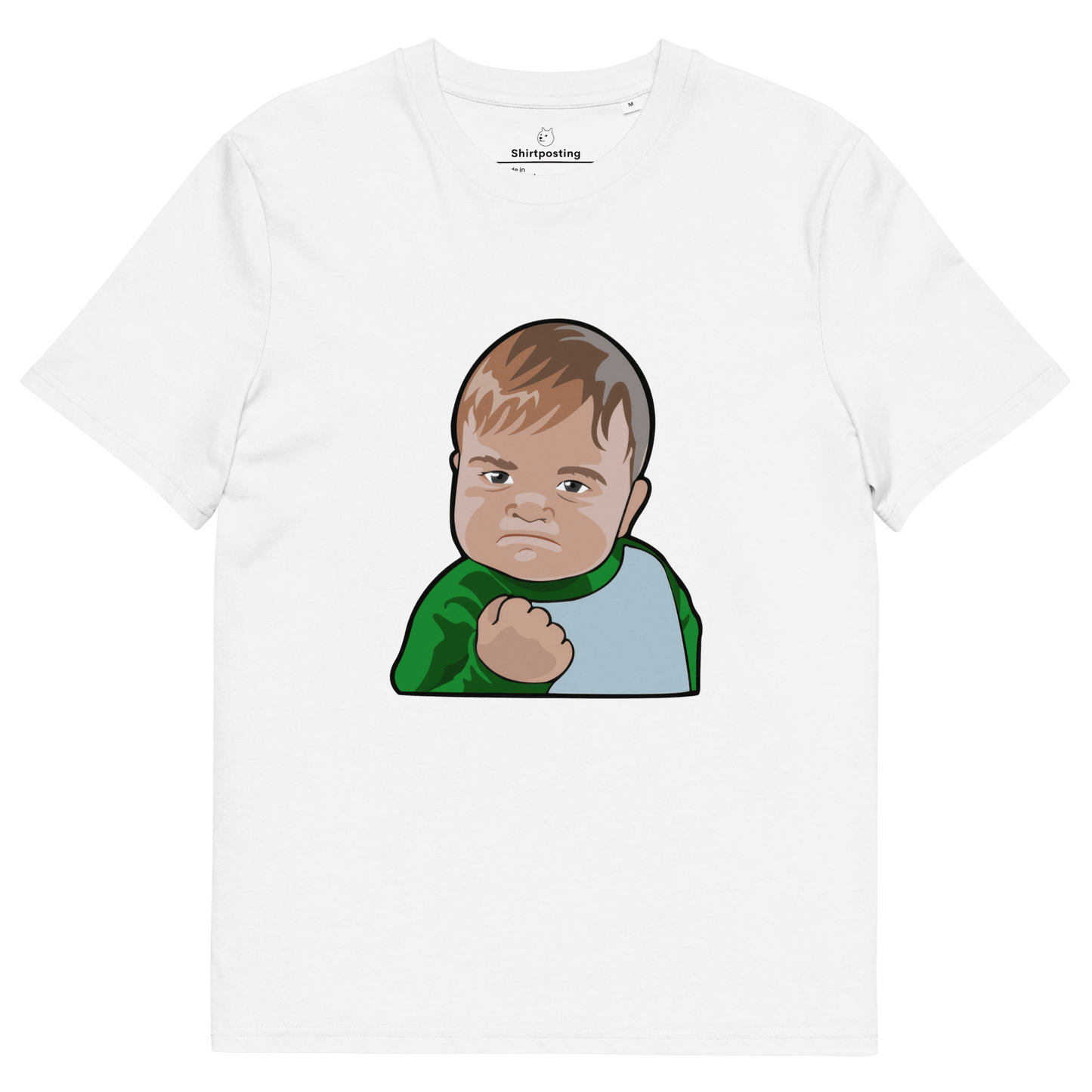 Success Kid Premium Organic T-Shirt Meme - White | Shirtposting