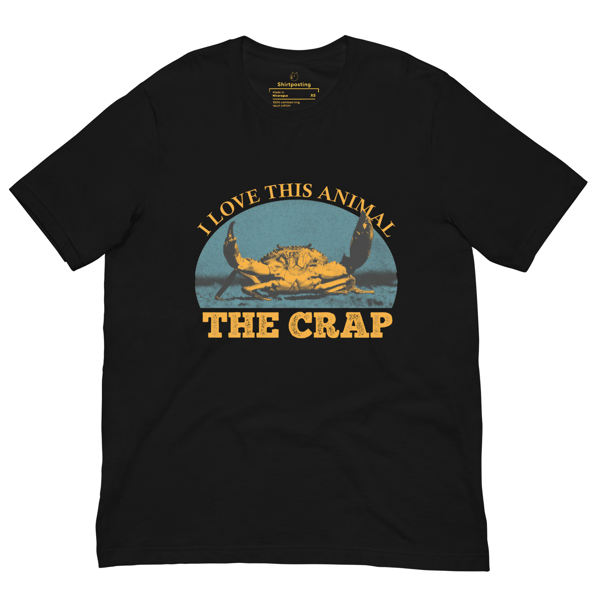 The Crap Classic T-Shirt Meme - Black | Shirtposting