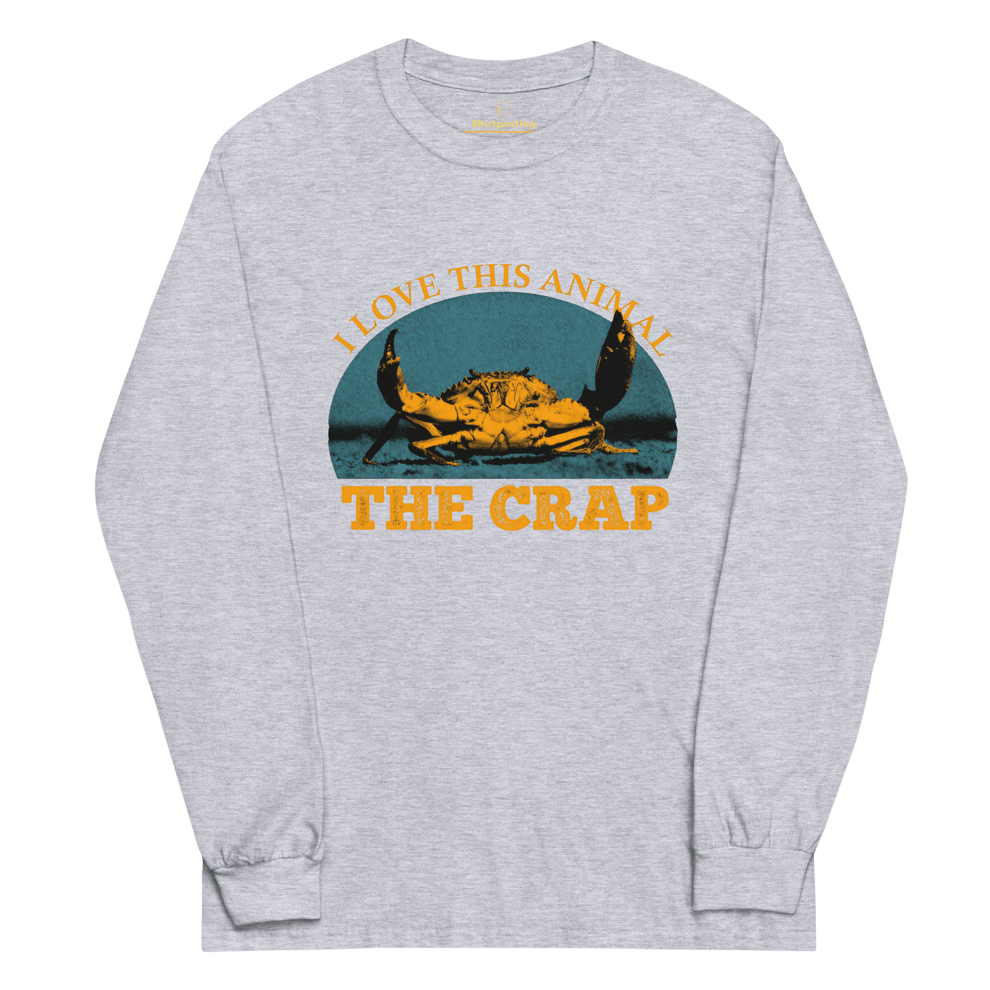 The Crap Long Sleeve T-Shirt Meme - Sport Grey | Shirtposting