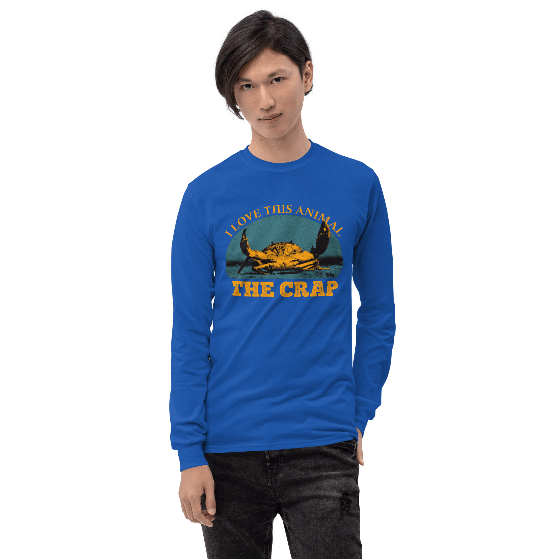 The Crap Long Sleeve T-Shirt Meme - Sport Grey | Shirtposting