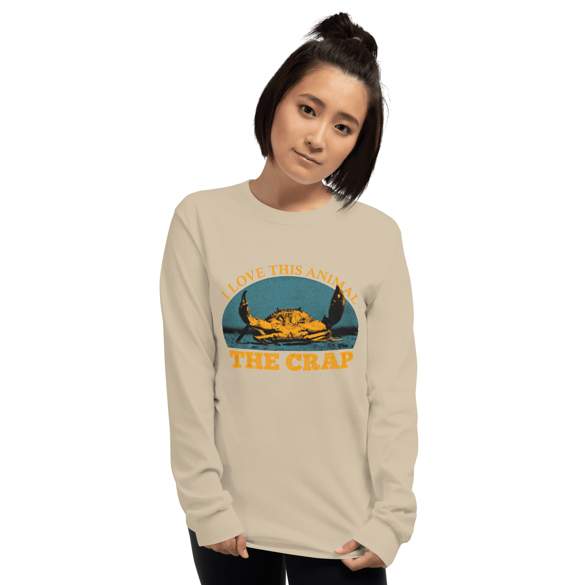 The Crap Long Sleeve T-Shirt Meme - Sport Grey | Shirtposting