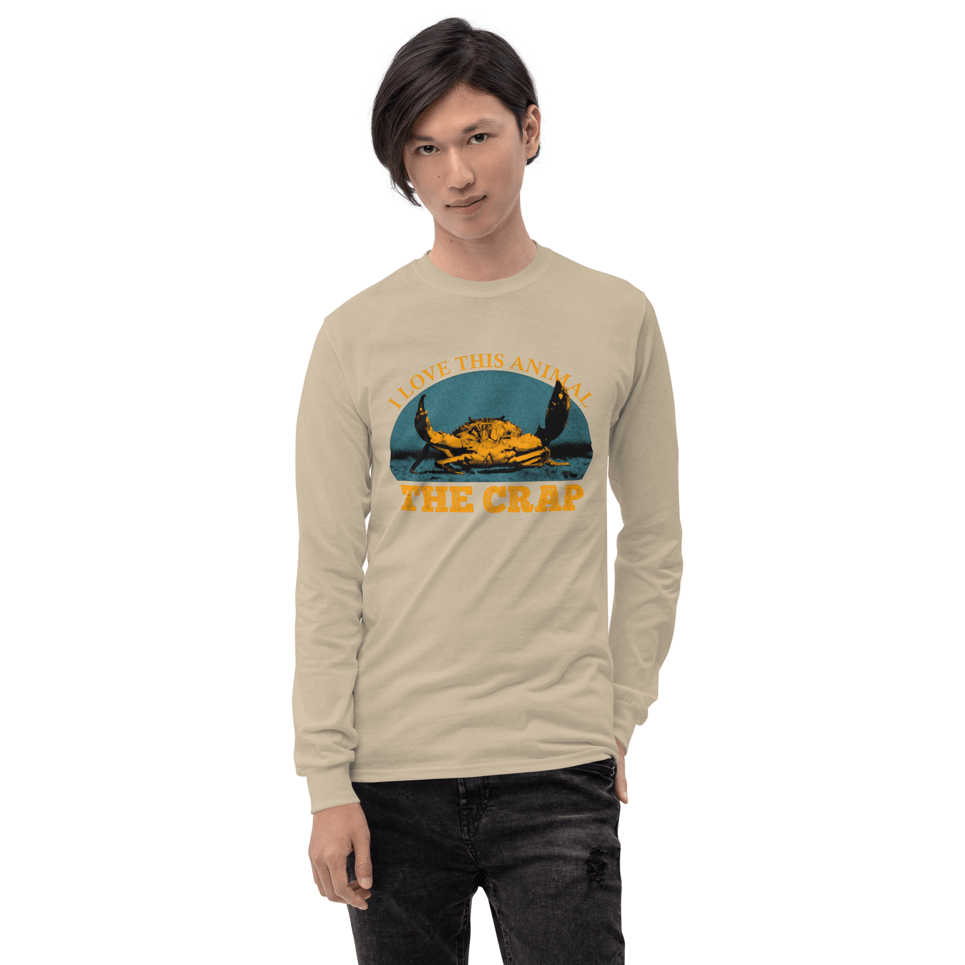 The Crap Long Sleeve T-Shirt Meme - Sport Grey | Shirtposting