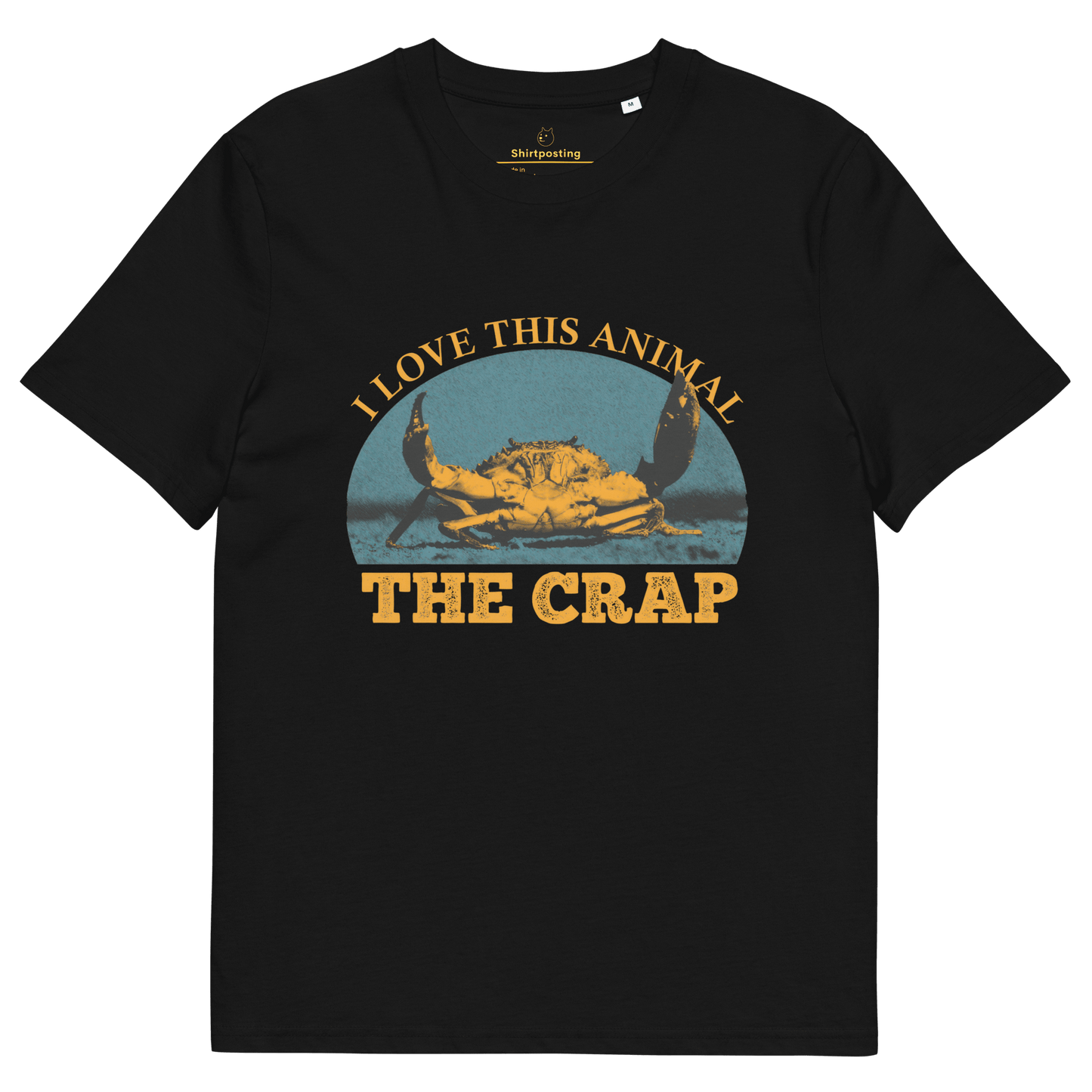 The Crap Premium Organic T-Shirt Meme - Black | Shirtposting