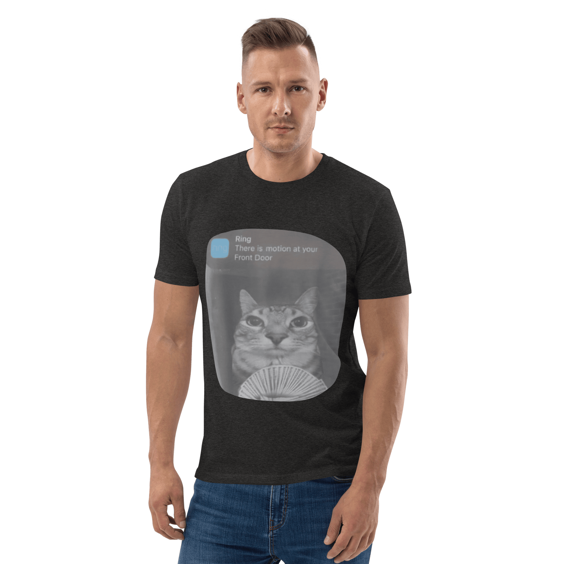 There is Motion at Your Front Door Premium Organic T-Shirt Meme - Cotton Pink | Shirtposting